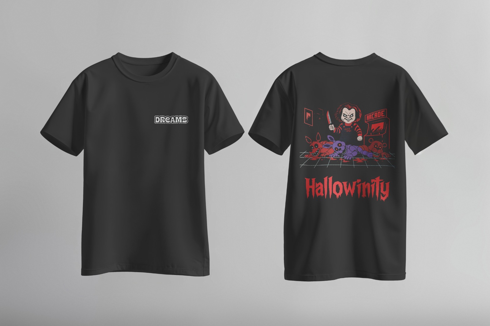 Modelo 3 - Camisa Hallowinity