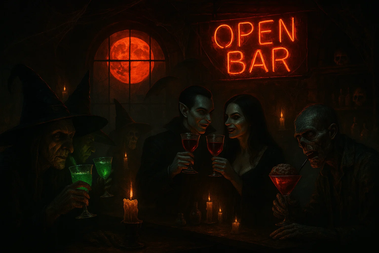 Open Bar Hallowinity